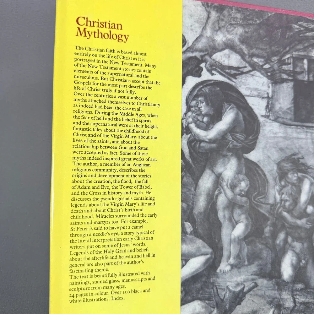 George Every Christian Mythology Hardcover 1973 2nd Impression Religion Art Book